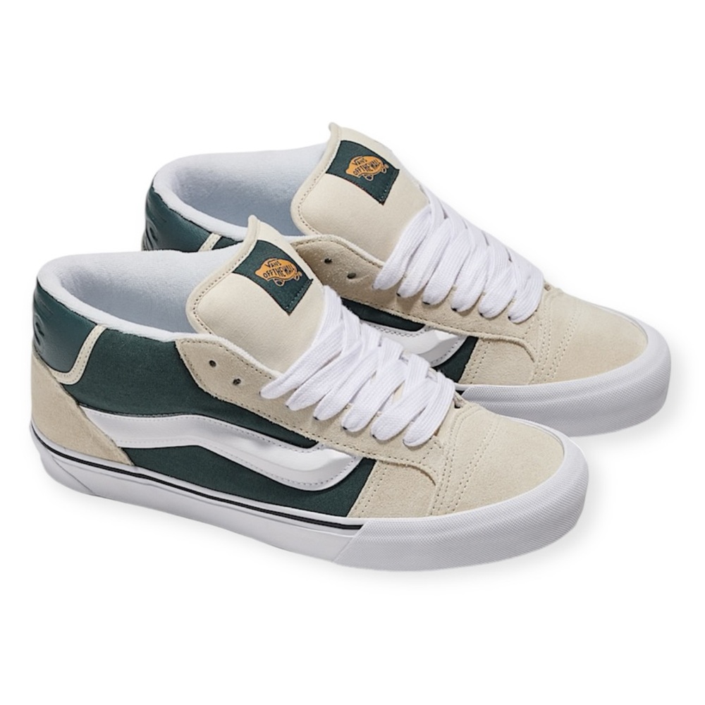 VANS | Knu Mid 90s Chunky Tongue Skate Shoes in Varsity Turtledove